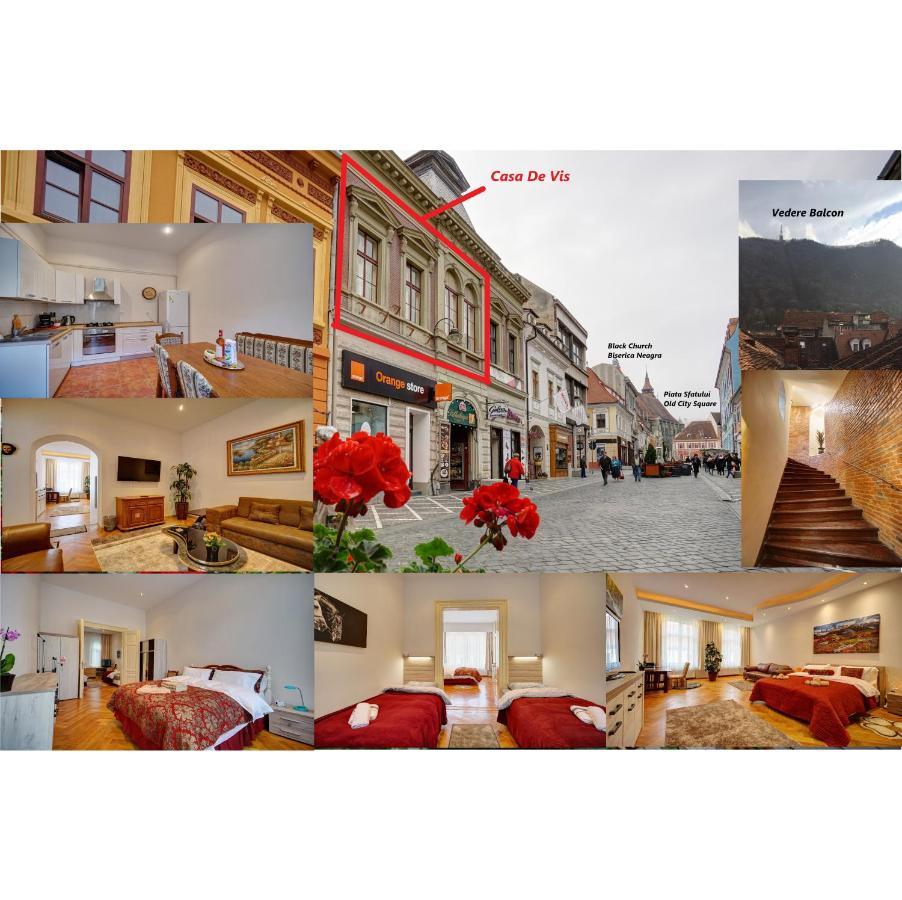 Casa De Vis, Brasov Old City Centre Apartment Luaran gambar